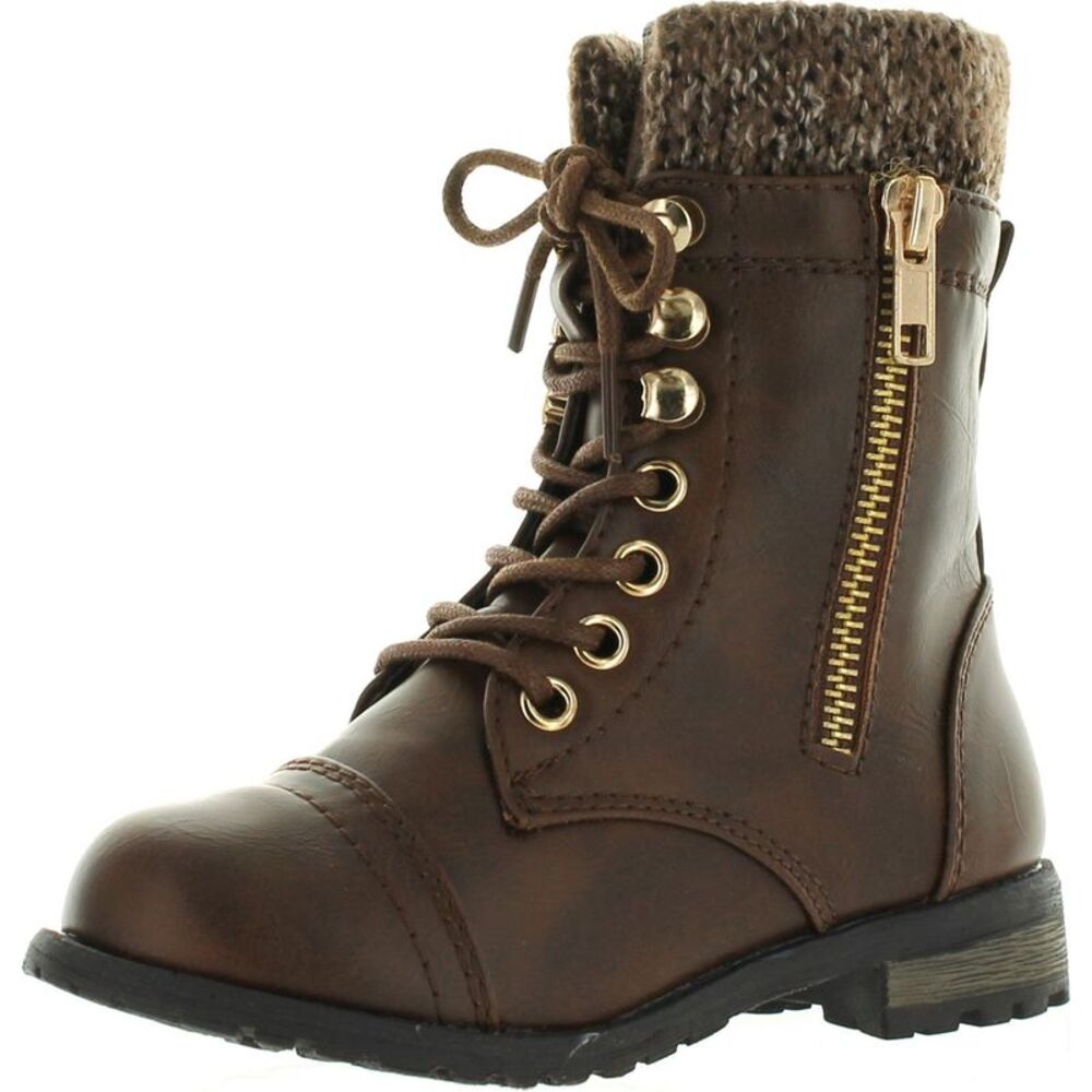 Static Footwear Mango-31K Brown ChildG boots 12 NEW